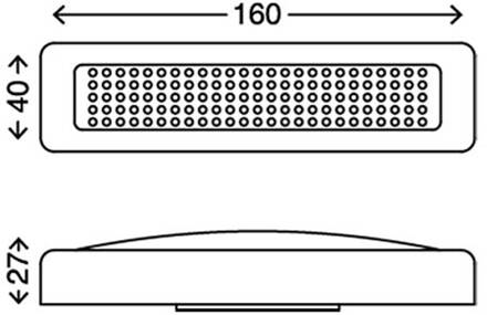 Briloner LED meubelverlichting Pusi, op batterijen titanium, helder
