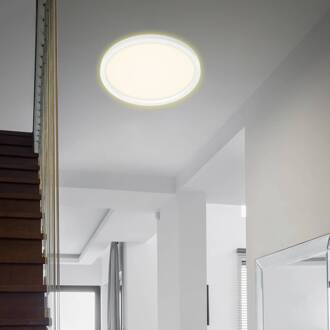 Briloner LED plafondlamp 7363, Ø 42 cm, wit