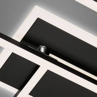 Briloner LED plafondlamp Frame S CCT 110x24,8cm zwart zwart, wit