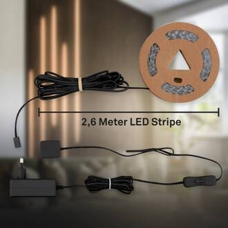 Briloner LED strip Pimp your paneel, starterset, lengte 2,6 m wit