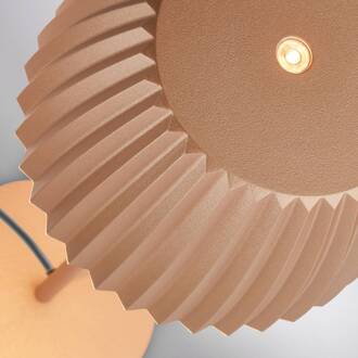 Briloner LED tafellamp Loca, bruin, hoogte 36 cm, metaal/kunststof