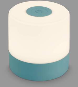 Briloner LED tafellamp Smal, blauw, 2.700K, dimbaar blauw, wit