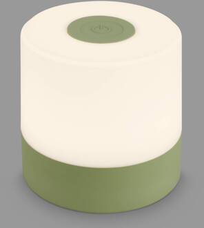 Briloner LED tafellamp Smal, groen, 2.700K, dimbaar groen, wit