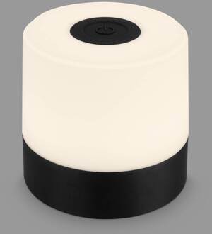 Briloner LED tafellamp Smal, zwart, 2.700K, dimbaar zwart, wit