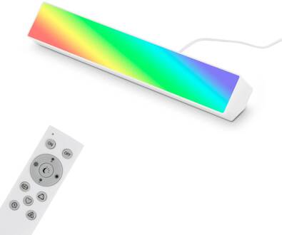 Briloner LED uplght wandlamp Muro S, CCT, RGB, dimbaar, wit