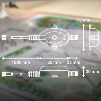 Briloner Schemersensor 3921015 voor 12 V buitenlampen, zwart