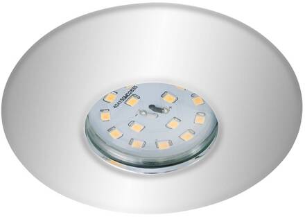 Briloner Verchroomde LED inbouwspot Douche, IP65