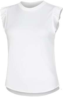 Bring It On Rib Tanktop Dames-Wit - XS