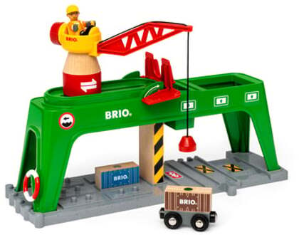 BRIO container kraan - 33996 Multikleur