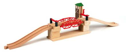 BRIO ophaalbrug 33757 Rood