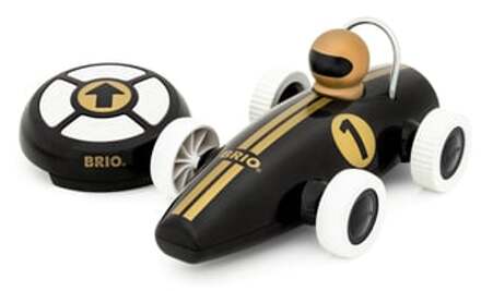 BRIO ® RC Raceauto Zwart/Goud Kleurrijk