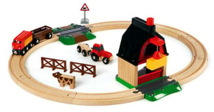 BRIO treinset met boerderij 33719 Multikleur