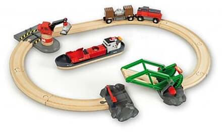 BRIO World - 33061 - Havenactiviteiten volgen Multikleur