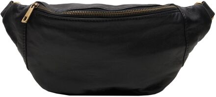 Bristol Crossbody Schoudertas zwart damestas heuptas - H 21 x B 38 x D 2 cm