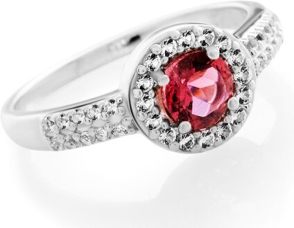 'Bristol' Damesring van 925 Sterling Zilver - Zilver ZR-7579/P - L