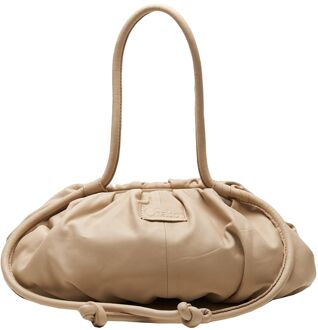 Bristol Handtas - met schouderband - creme damestas Beige - H 20 x B 35 x D 10 cm