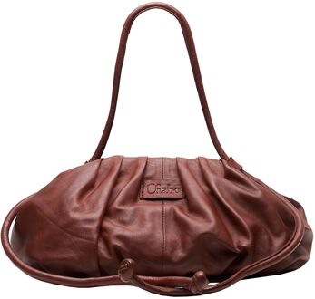 Bristol Handtas - met schouderband - warm rood damestas - H 20 x B 35 x D 10 cm