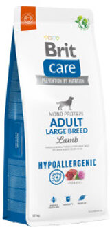 Brit 12kg Hypoallergenic Adult Large Breed Lam & Rijst Brit Care Hondenvoer