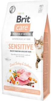 Brit Care Sensitive Healthy Digestion & Delicate Taste kattenvoer 7 kg