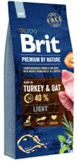 Brit Premium by Nature Light hondenvoer 2 x 15 kg