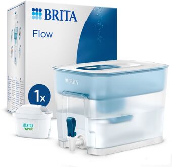 BRITA Flow incl. 1 MAXTRA PRO ALL-IN-1 Waterfilter Blauw 8,2L