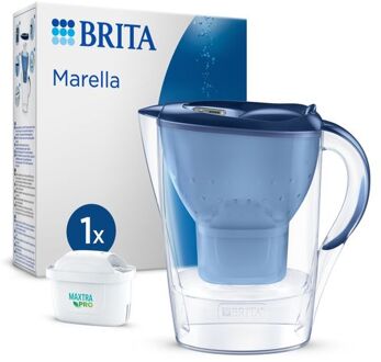 BRITA Marella incl. 1 MAXTRA PRO ALL-IN-1 Waterfilter Blauw 2,4L