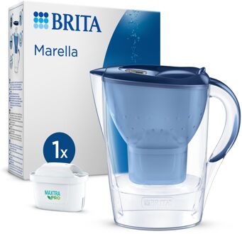 BRITA Marella incl. 1 MAXTRA PRO ALL-IN-1 Waterfilter Blauw 2,4L