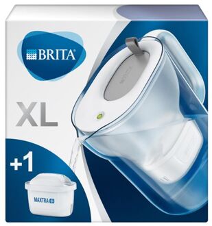 BRITA Style XL Grijs 3,5L + 1 Maxtra+ filterpatroon