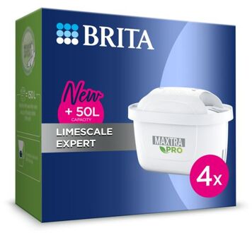 BRITA Waterfilter MAXTRA Pro Kalk Expert 4st. Wit