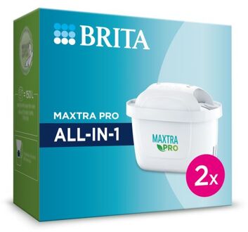 BRITA Waterfilterpatroon Maxtra Pro All-in-1 2-pack