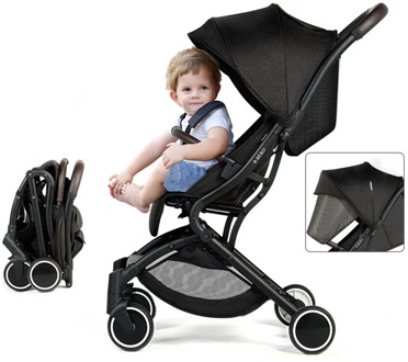 British B-BEKO Aluminum Alloy Baby Stroller Light Folding Lightweight Baby Cart Four-wheel Baby Carriage Buggy 0-3years old