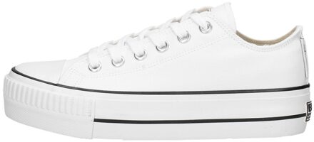 British Knights Kaya Low Women - Witte Platform Sneakers - 37