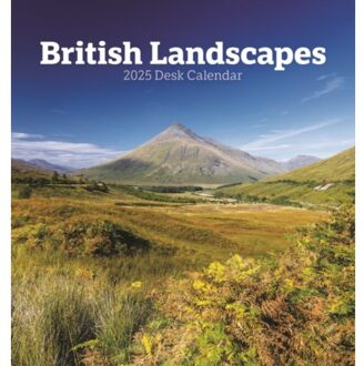 British Landscapes Easel Desk Calendar 2025 - Calendars, Carousel