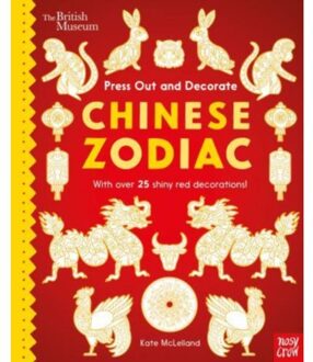 British Museum Press Out And Decorate: Chinese Zodiac - Press Out And Colour