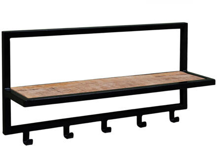 Brix Bono Wandkapstok Bruin, Zwart