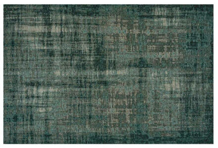 Brix Vloerkleed Brix Simon Green Lagoon - 240x170x1 - Katoen Groen