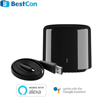 Broadlink RM4 Bestcon RM4C Mini Wifi Smart Universal Remote Voice Control Met Google Huis & Alexa Smart Home Hub 1-Pack