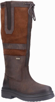 Broadway Dames Leren Bruine Laarzen - EU 38 / UK 5