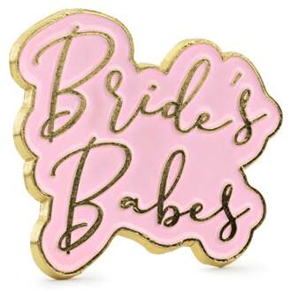 Broche Bride's Babes Roze, Goud - Brons