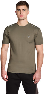 Brockton T-shirts Heren - Bruin - Maat S Brown