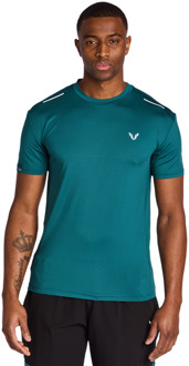 Brockton T-shirts Heren - Teal - Maat XS