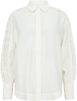 Broderie blouse Molly  naturel - XS,S,M,L,XL,