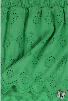 Broderie rokje clover green voor meisjes in de kleur Groen - 116