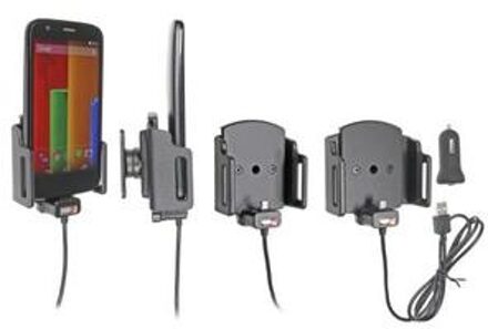 Brodit 521620 Universele Actieve Autohouder - MicroUSB Kabel & Autolader