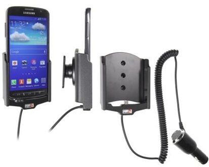 Brodit actieve houder met autolader voor Samsung I9295 Galaxy S4 Active