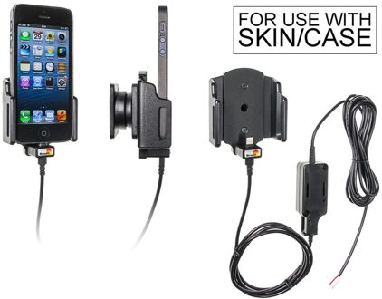 Brodit actieve houder vaste installatie Apple iPhone 5 (skin) (B59-63mm/D6-10mm)