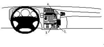 Brodit angled mount v. Saab 9-5 98-04