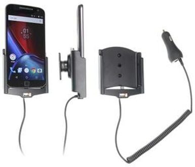 Brodit houder - Motorola Moto G4 Actieve houder met 12/24V lader