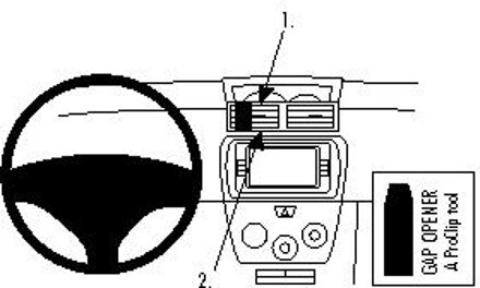 Brodit Proclip Center Mount (853776)