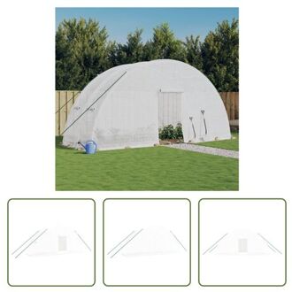 Broeikas EasySave - 6 x 2 x 2.85 m - polyethyleen - gegalvaniseerd staal